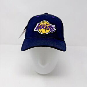 LA Lakers NBA Puma Snapback Hat One Size Wool Black Ball Cap NWT Please Read
